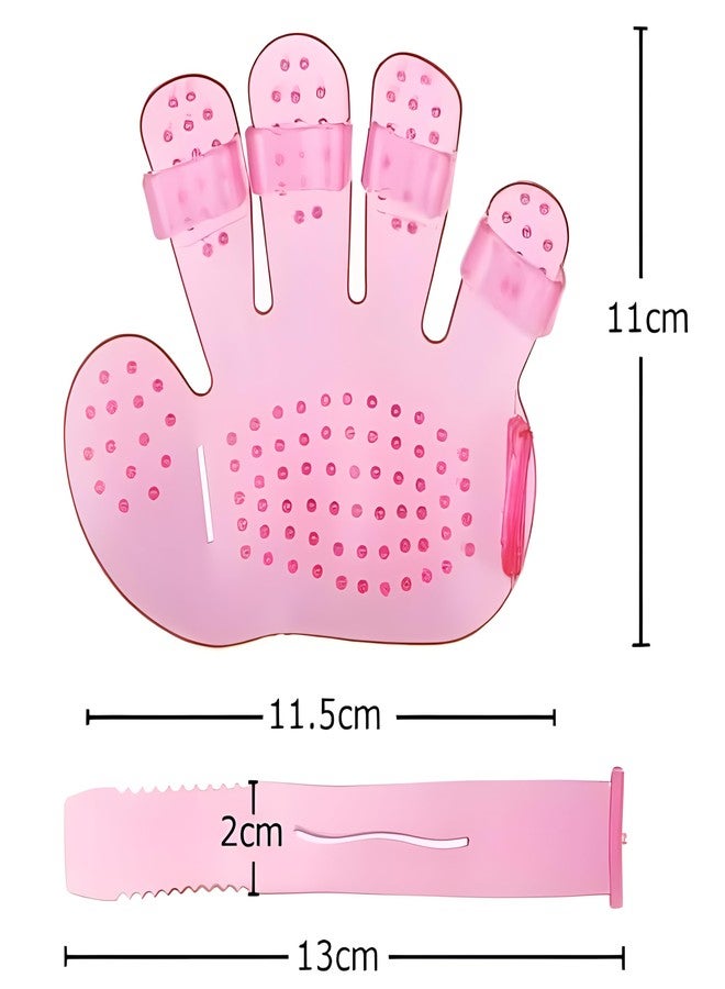 Garth قفاز فرشاة غارث المطاطي لتنظيف وتدليك الحيوانات الأليفة، حل مريح وطويل الأمد لإزالة الشعر المتساقط والفراء والتدليك اللطيف، آمن للحيوانات الأليفة (عبوة من قطعة واحدة) - Image 2